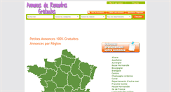 Desktop Screenshot of annonces-rencontres-gratuites.com